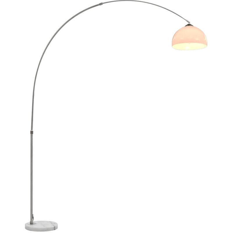 

Bh Design - Lámpara de arco 60 W plateado E27 200 cm