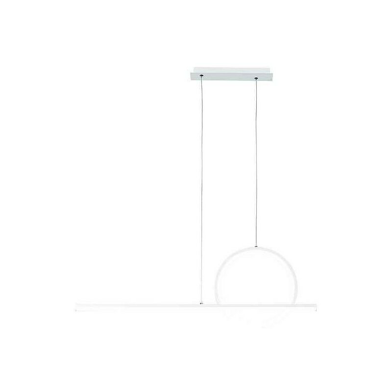 

Lampara de aros KITESURF en blanco Led 30w - Mantra