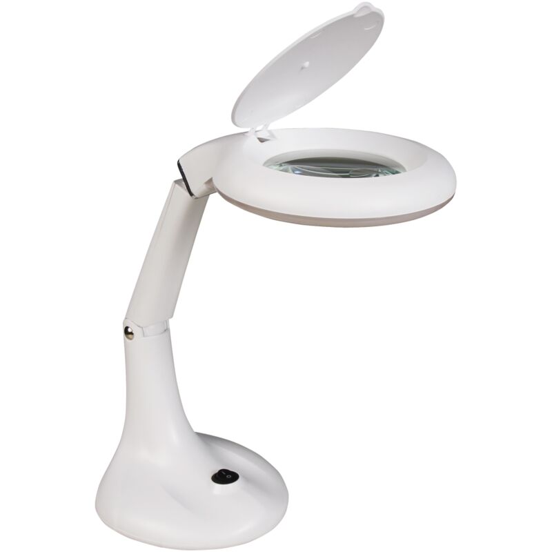 

Lámpara de aumento McShine '' LL-56 '' 15 LED, 570 lúmenes, lupa de 3 dioptrías