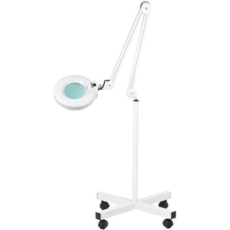 Lámpara de aumento S4 + trípode blanco