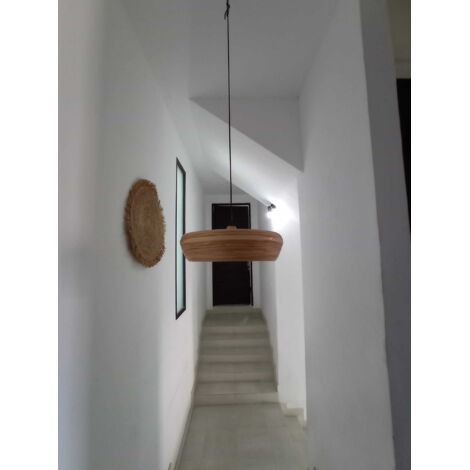 LÁMPARA DE BAMBÚ WAFA S 30 CM