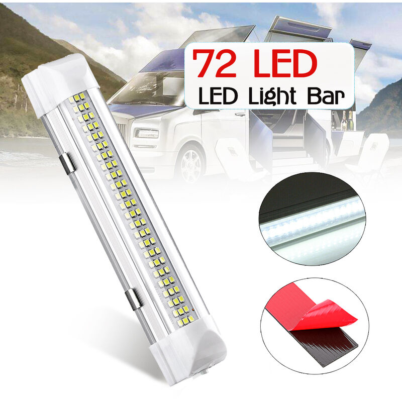 

LED Lámpara Universal de Barra Blanca de 12V para Van, Camión