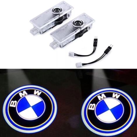 Lámpara de bienvenida adecuada para BMW Serie 3, 5, 7, lámpara de bienvenida, proyección de puerta, luz de iluminación ambiental láser