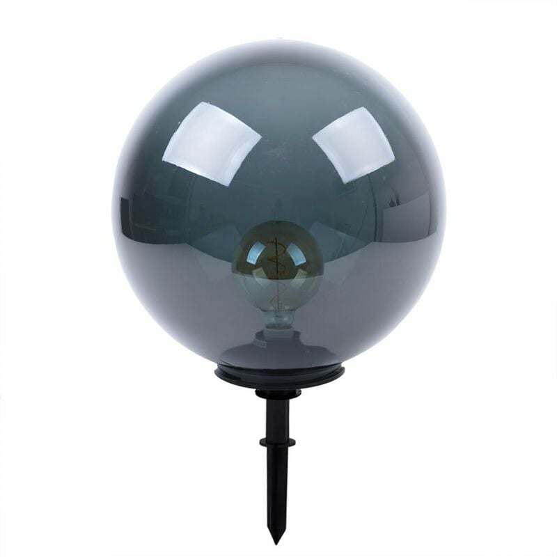 

Diseño de lámpara de bola para exteriores, enchufe de filamento, lámpara de punta de tierra, terraza, balcón, iluminación, humo en un juego que