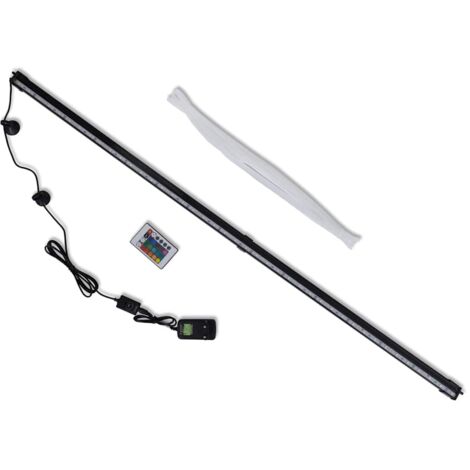 Lámpara de burbujas de acuario RGB 107 cm