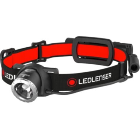 LED LENSER Lámpara de cabeza H 8 R con batería de ion