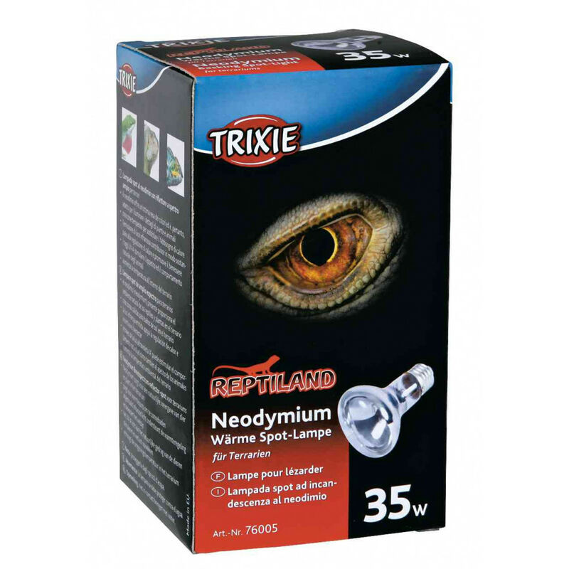 

Trixie - Lámpara de calor de neodimio de 35 W para reptiles