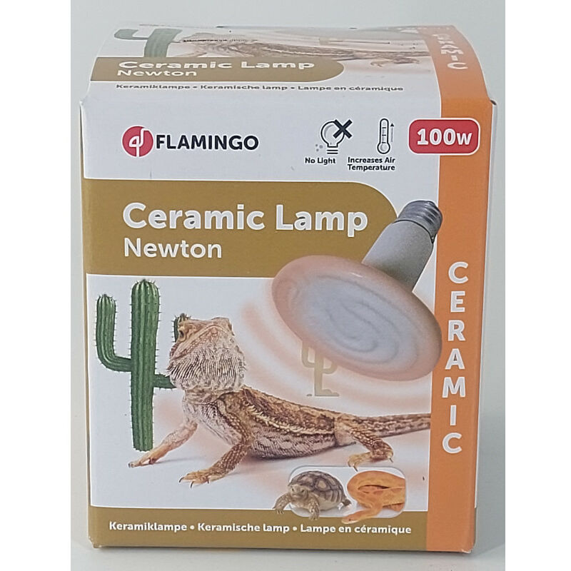 

Flamingo Pet Products - Lámpara de cerámica HELIOS - 100 W. para terrario.
