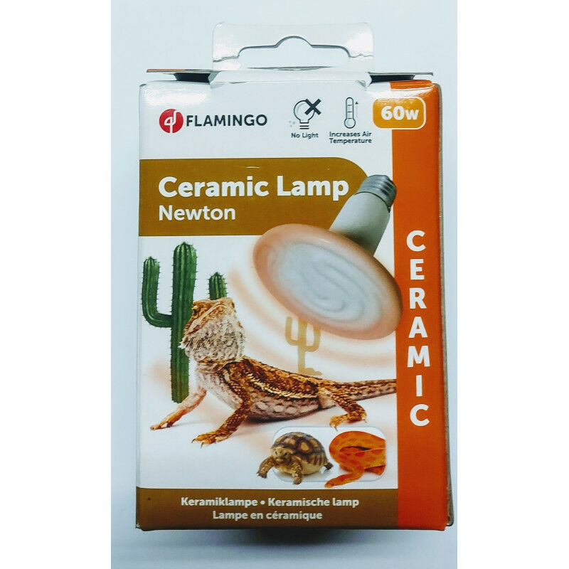 

Flamingo Pet Products - Lámpara de cerámica HELIOS - 60W. para el terrario.