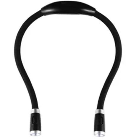 Lámpara de cuello colgante LED negra para lectura, iluminación de habitaciones de estudio para estudiantes, lectura nocturna, iluminación interior y exterior, decoración.
