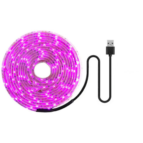 Lámpara de cultivo LED flexible, adecuada para la fase vegetativa. 60 LED.