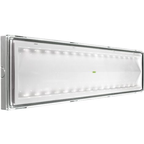 Lámpara de emergencia Beghelli SI 18W LED IP42 longitud 55cm 8584