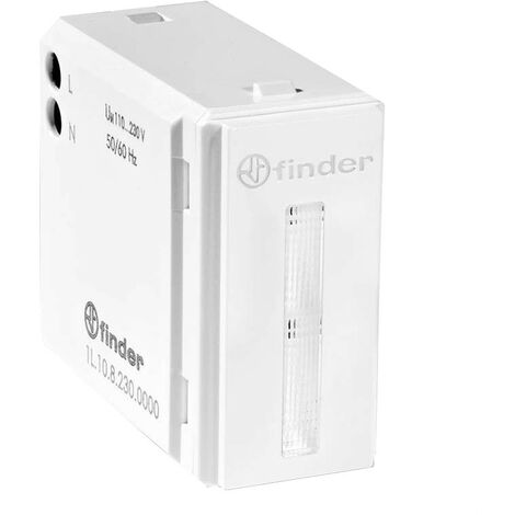 Lámpara de Emergencia Finder LUMOS 110-230V AC 14lm 1M Blanco 1L1082300000