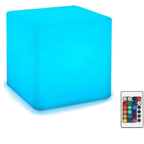 Lámpara de escritorio cúbica con mando a distancia y carga USB, juguete ideal para niños, regalo perfecto, luz nocturna.