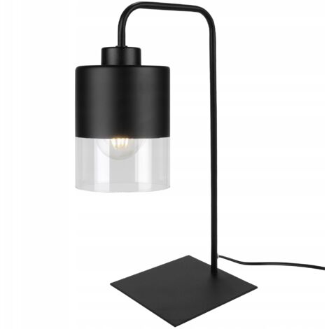 LÁMPARA DE ESCRITORIO DE NOCHE DE VIDRIO LED