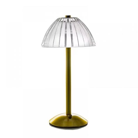 Lámpara de escritorio LED, inalámbrica, regulable, funciona con pilas, 3 colores de luz, lámpara de noche para sala de estar y dormitorio