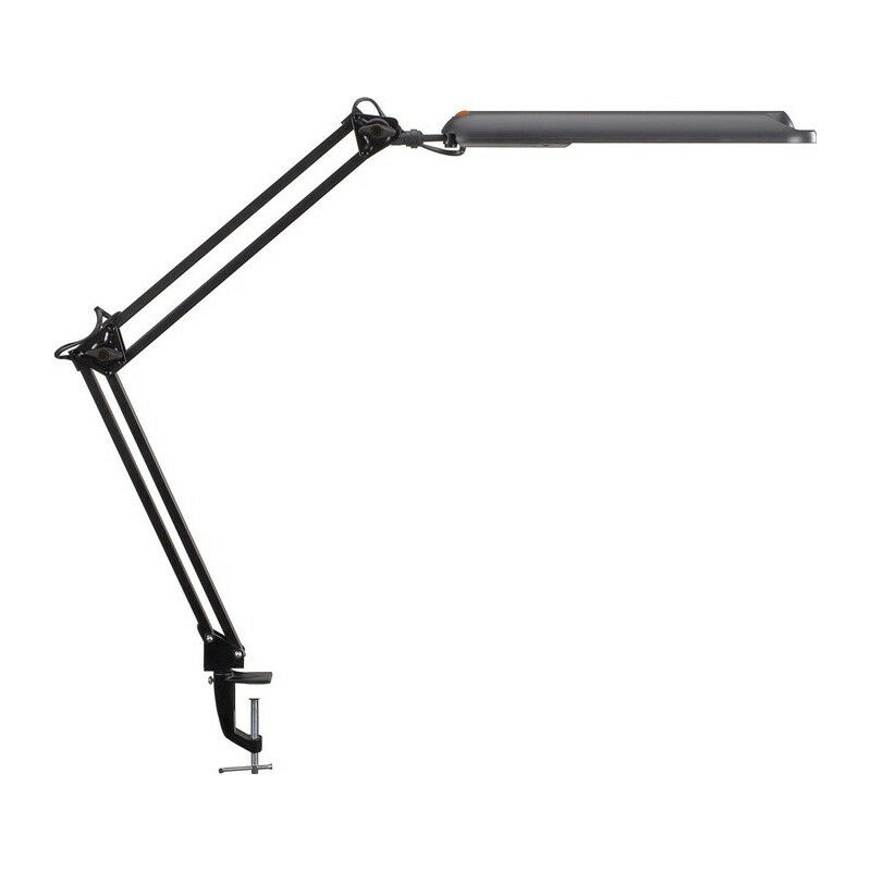 

Lámpara de escritorio metal / negro, máx.450 mm con abrazadera de mesa con LED