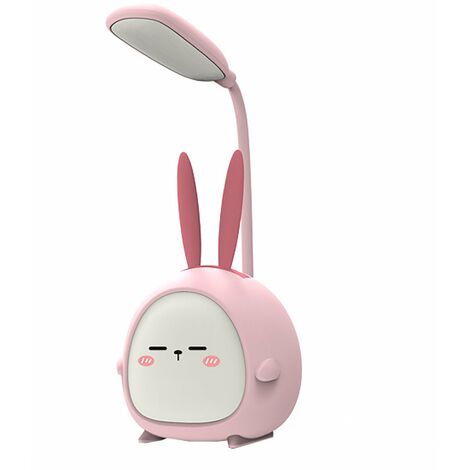Lámpara De Escritorio MINKUROW, Protección Ocular Multiusos, Mini Lámpara Usb Adorable Para El Hogar Con Tres Engranajes Para Lectura
