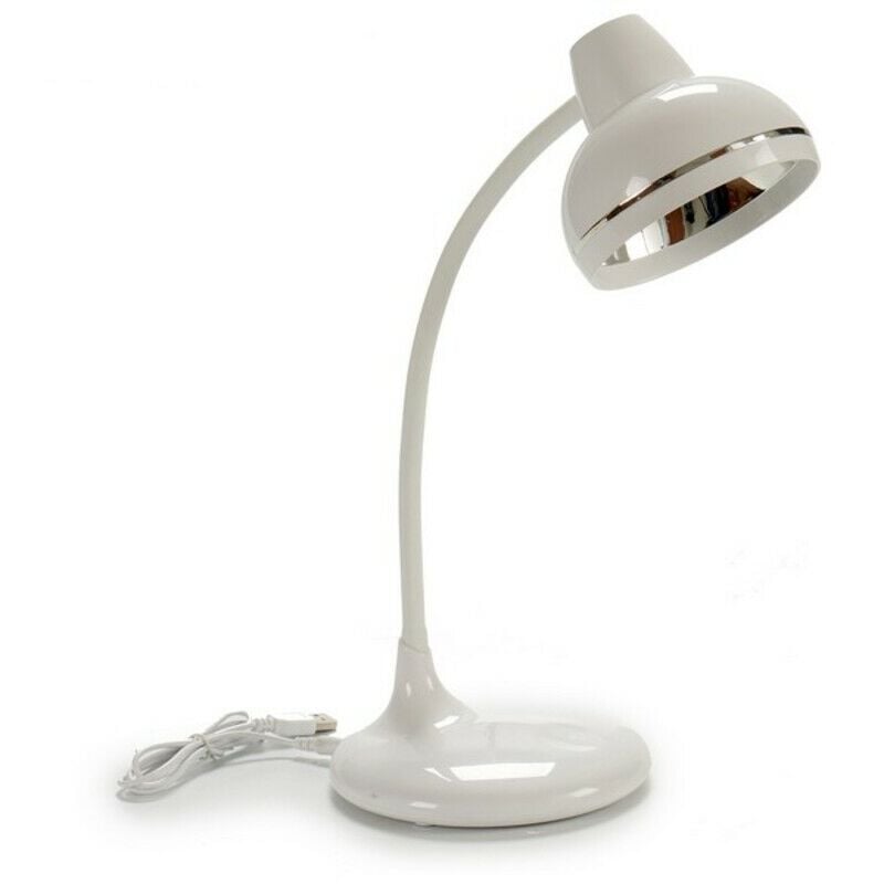 

BHD - Lámpara de escritorio USB Blanco Plástico (14 x 42 x 14 cm)