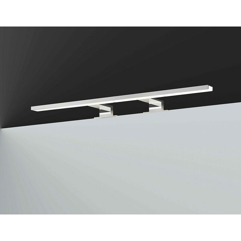 

Www.elbañomoderno.com - Lámpara de Espejo Baño LED 11W 74CM Color Cromo Luz Fría 6000K 600-650LM AC 220-240V [Clase de eficiencia A+]