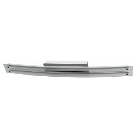 Lámpara de espejo LED V-TAC de 36 W cromada con cristal curvo blanco natural IP20 L: 985 mm x 2