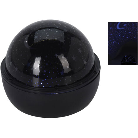 Lámpara de estrellas led azul ø16cm a pilas