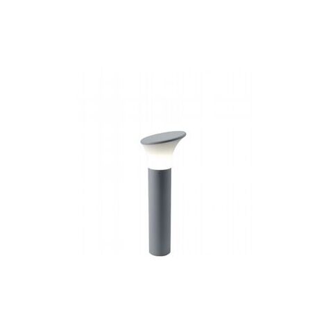 Lámpara de exterior de aluminio fundido con difusor opalino - Altura máxima 160mm - IP44 aluminio