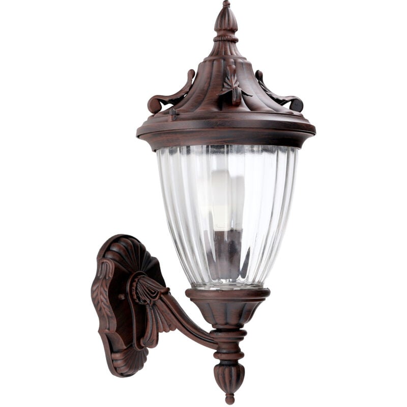 

Aplique Ip23 Adur E27 100W Marrón Óxido 1340Lm - Marrón óxido - Forlight