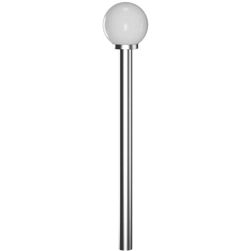 

vidaXL Farola de jardín 1 lámpara 110 cm - Blanco