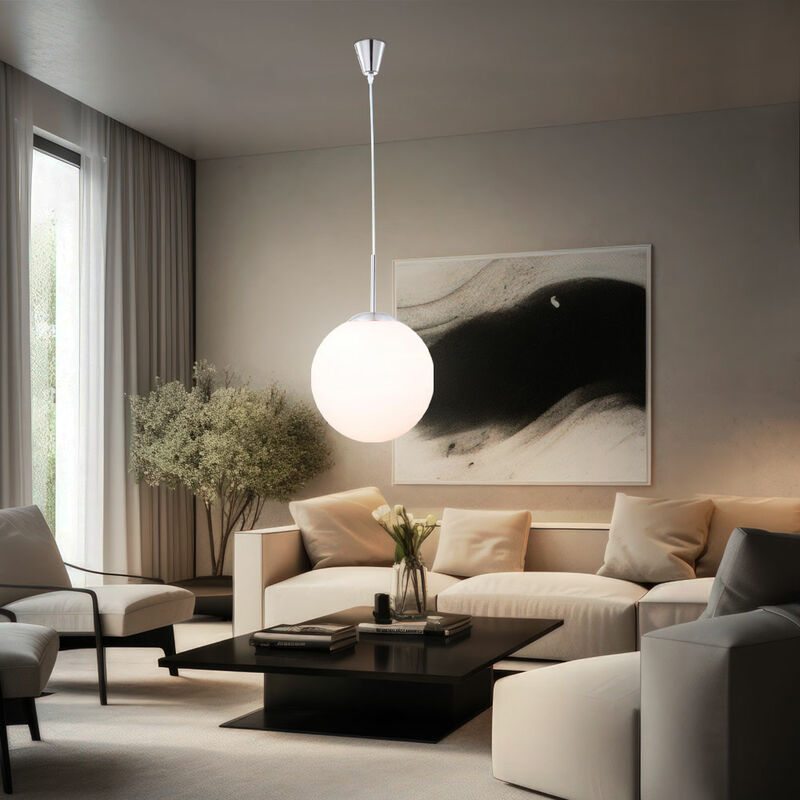 

Lámpara colgante de diseño LED, bola de cristal, luz, foco de 7 vatios, iluminación redonda