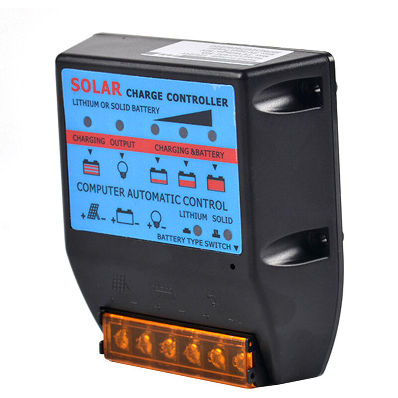 

Lampara de la calle inteligentes dedicados Controlador de Energia Solar duradero Plug and Play del controlador de carga fotovoltaico panel, 30A