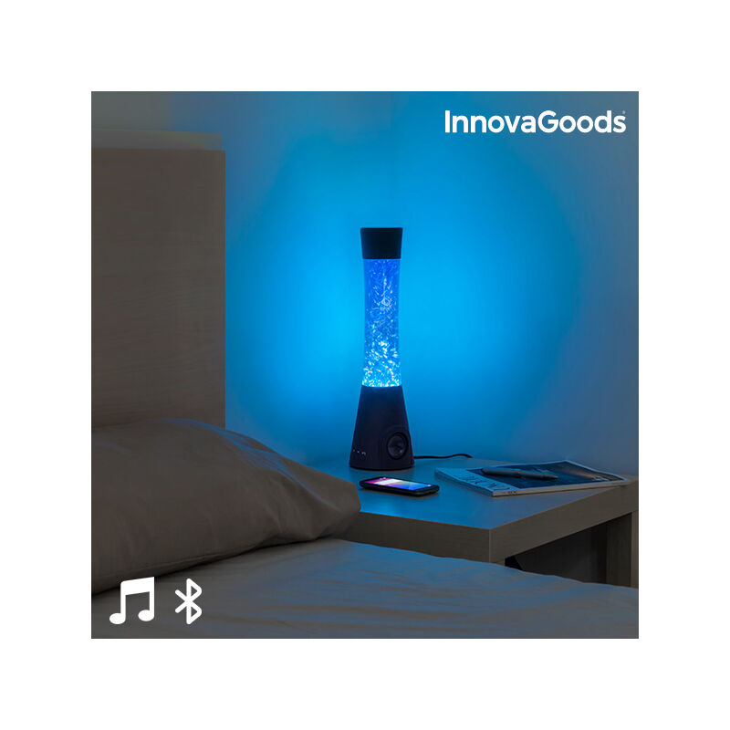 

Lámpara de Lava con Altavoz Bluetooth y Micrófono InnovaGoods 30W