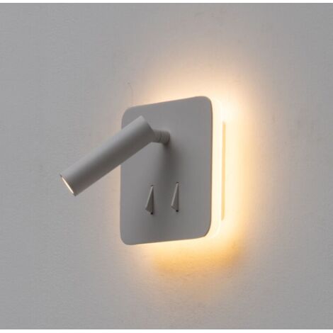 Lámpara de lectura doble LED multifuncional - Bilbao