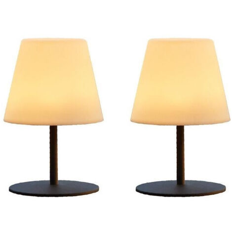 Lámpara de LED Lumisky Gris Metal