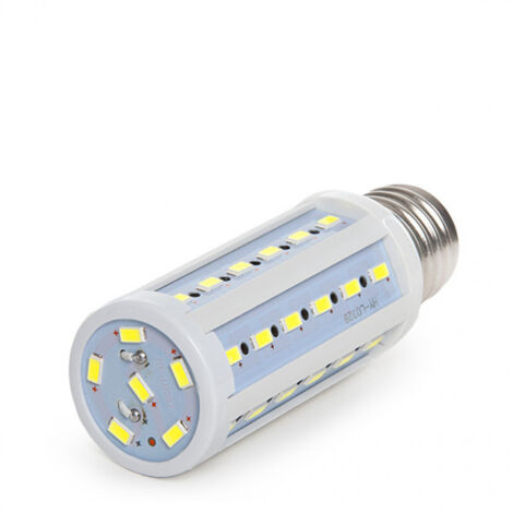 Bombilla de LEDs E27 12V Ac/Dc 5050SMD 8W 640Lm 30.000H | Blanco Frío (CA-5050-12V-8W-CW)