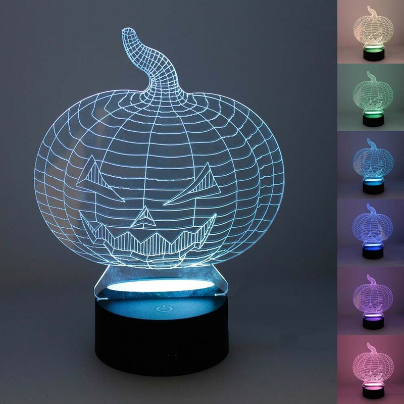 

Lámpara de mesa 3D LED Calabaza (2.5W)