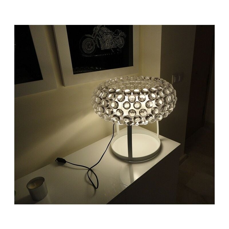 

Lámpara ITALICA 50, sobremesa, acrílica, transparente, 50 cms de diámetro