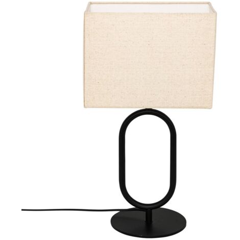 Lámpara de mesa Alec Metal negro H52cm - Atmosphera créateur d'intérieur