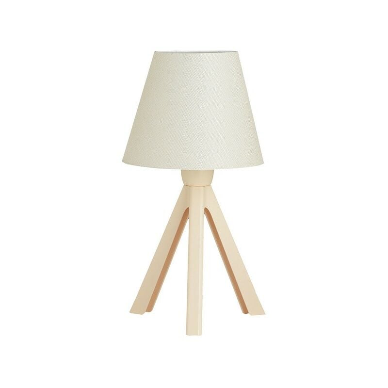 

Lampara de Mesa Ayakli - de escritorio, oficina, la mesilla de noche - Blanco en Plastico, Tela, 100 x 3 x 60 cm, 1 x E27, 60W