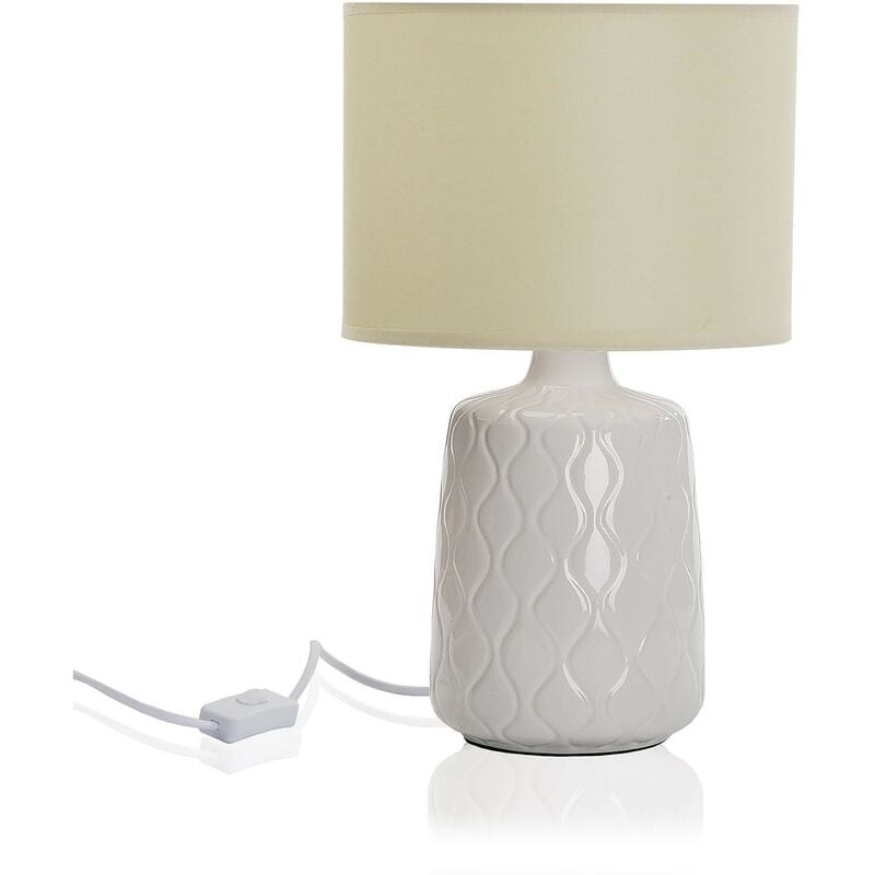 

Lampara De Mesa Blanca