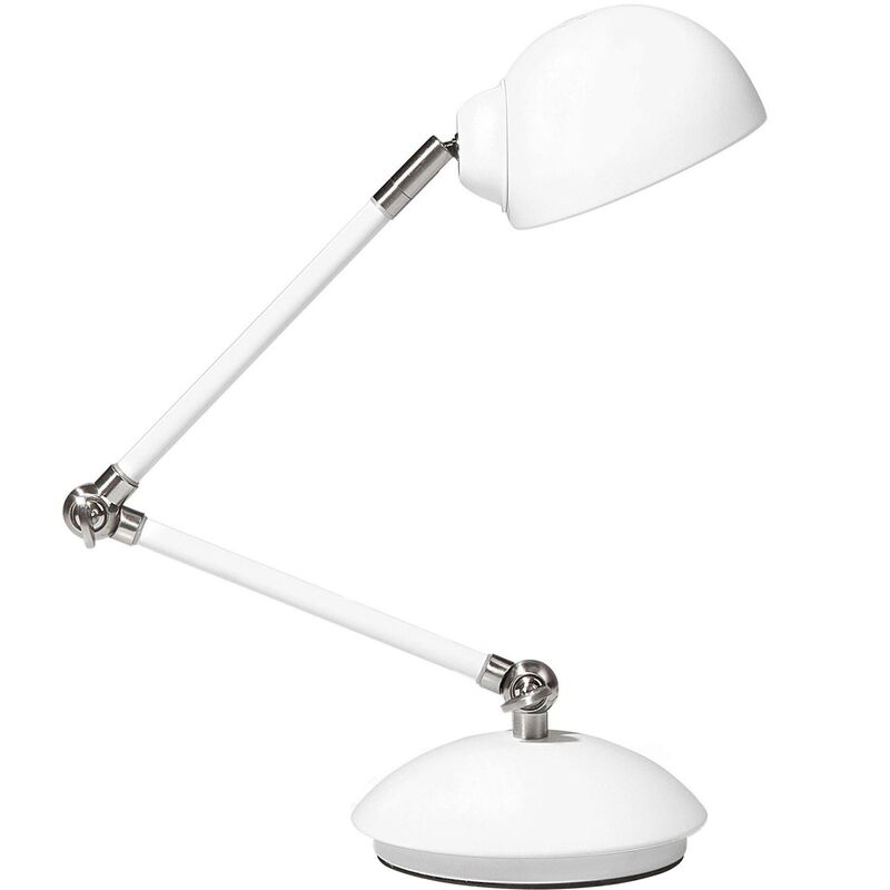 

Lámpara de mesa blanca HELMAND