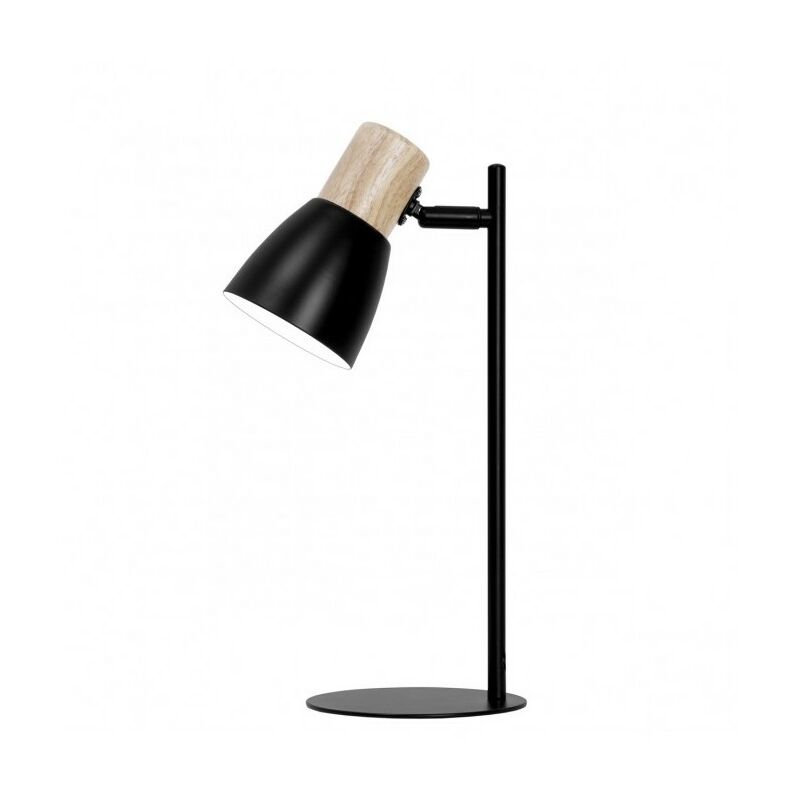 

Flexo de una luz modelo CABIN negro-madera - Alemar