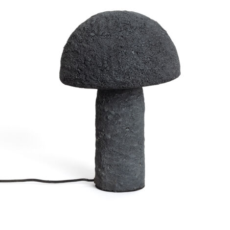 Lámpara de Mesa Cemento Oscuro Besnica  Marrón oscuro