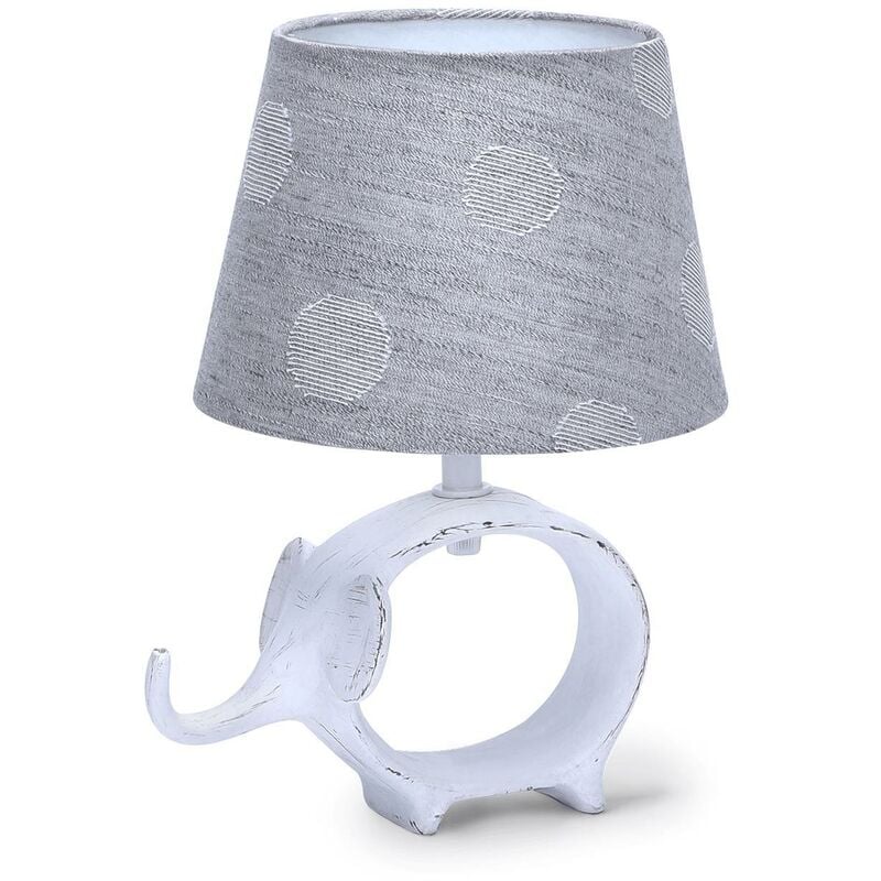 

Lampara de mesa Cerámica E14 Elefante Lampara de mesa Cerámica E14 Elefante