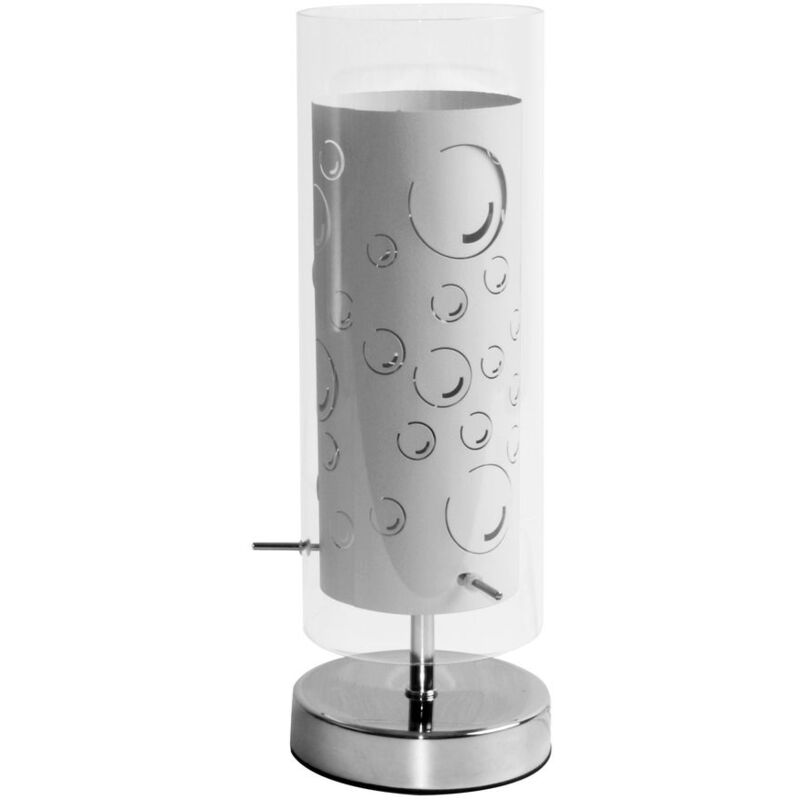 

Lámpara de mesa de diseño lámpara de pie de vidrio burbujas de aire interruptor de iluminación luz nocturna Brilliant 52447/15
