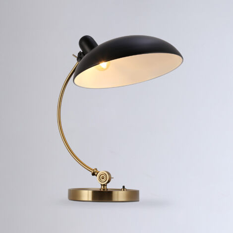 Lámpara De Mesa De Diseño "Ulia" - Negro