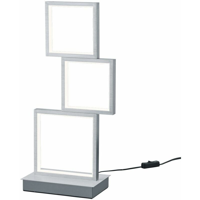 

Lámpara de mesa de escritura LED comedor luz de noche lámpara de lectura DIMMER silver trio 527710305