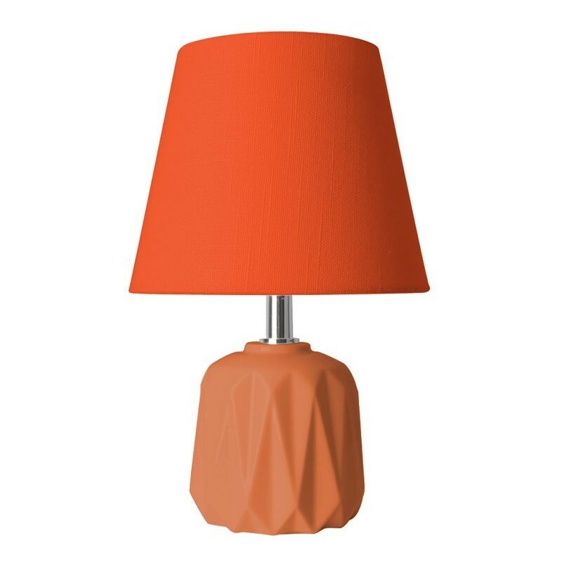 

Lámpara de mesa de Porcelana en distintos colores E14 | naranja flúor