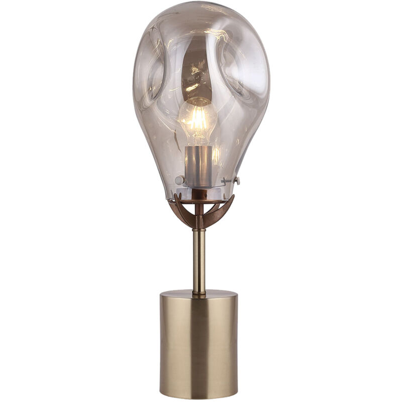 

Lámpara de mesa champagne Panist - 50231021690767