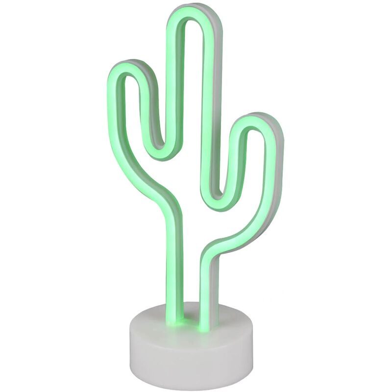 

Lúzete - LÁMPARA DE MESA DECORATIVA CACTUS SMD LED 1W